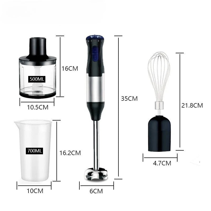 Blendease 4-in-1 Hand Blender Set