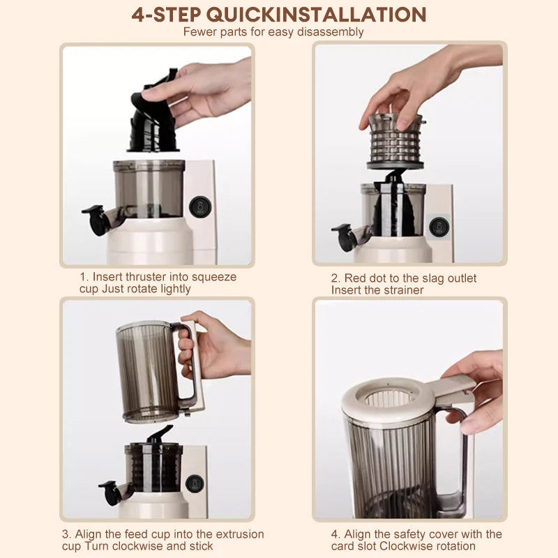 Blendease PressPro Slow Juicer