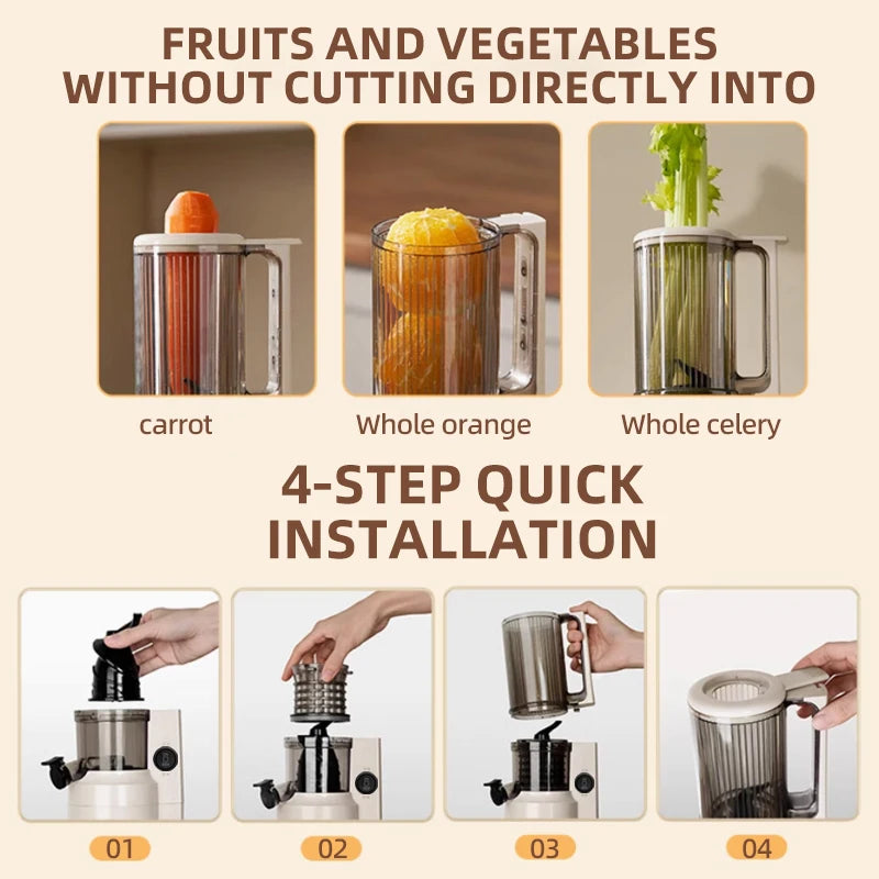 Blendease PressPro Slow Juicer